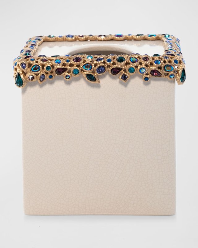 Bejeweled Tissue Box
